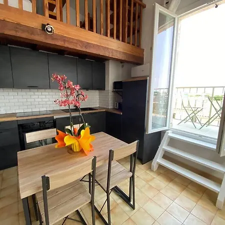 06ak2 - Modern Cap Marina With Sea View Apartment Villeneuve-Loubet