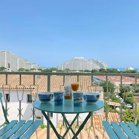 Apartment 06ak2 - Modern Cap Marina With Sea View *