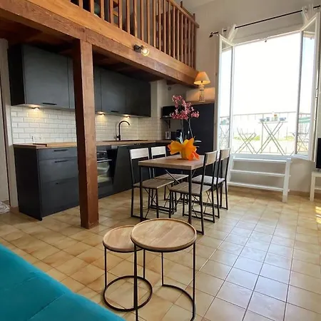 06ak2 - Modern Cap Marina With Sea View Apartment Villeneuve-Loubet